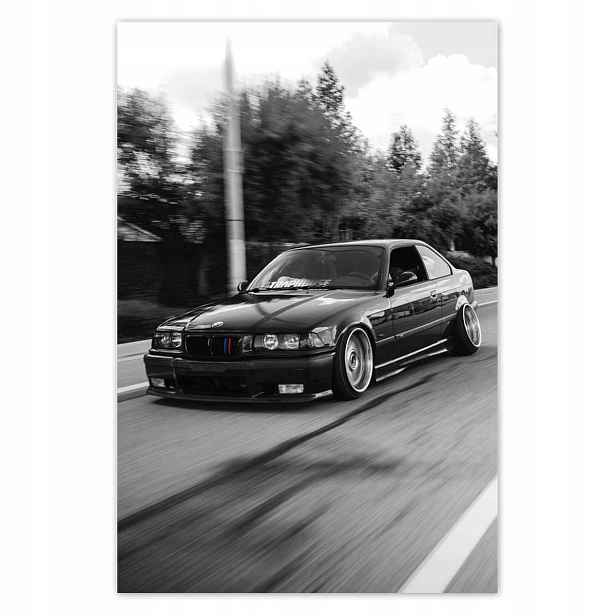 Fototapety 122x184 Bmw 3 Trojka Buma Klasické auto Daily Car
