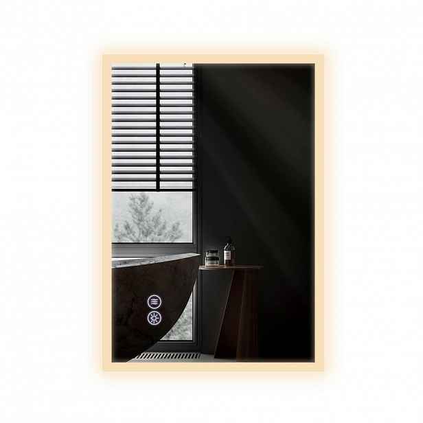 Nettlife KOUPELNOVÉ zrcadlo Reddy s LED osvětlením 80/60 cm