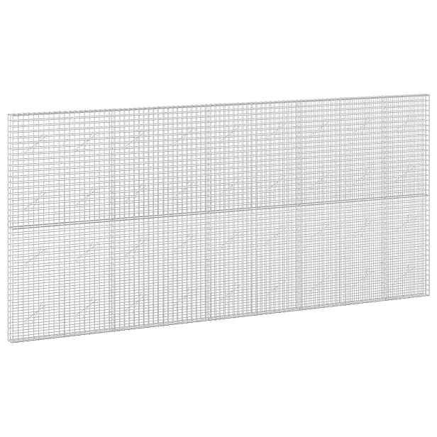 vidaXL Gabion s drátem 5 mm a síťkou 5x5 cm 450x10x200 cm