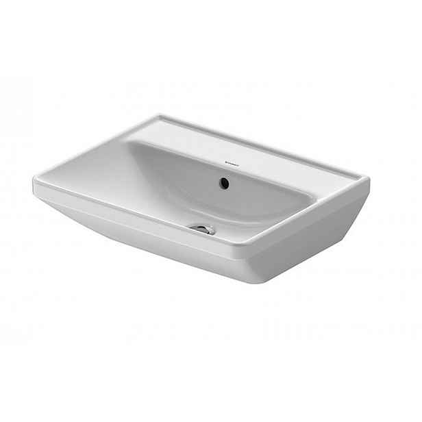 Duravit D-Neo - Umyvadlo 55x44 cm, bez otvoru pro baterii, bílá 2366550060