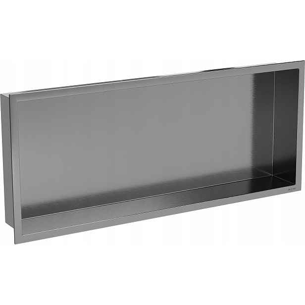 Mexen X-wall-r Nika S Límcem 75 X 30 CM Šedá Gun Metal Kartáčovaná