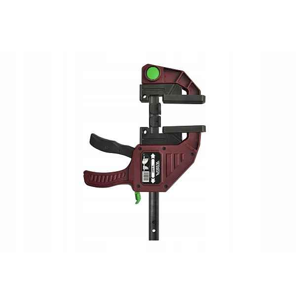 Piher Truhlářská svorka Maxi Quick 125 cm, síla 300 kg, rameno 9,4 cm, lišta 20x5 mm