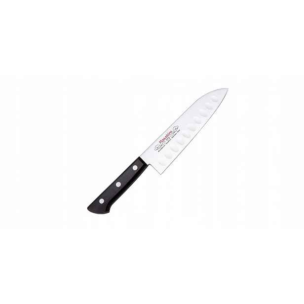 Nůž Masahiro Bwh Santoku Dimple 175 mm [14079]