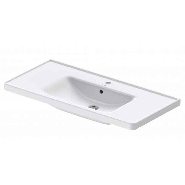 Duravit D-Neo - Umyvadlo 100x48 cm, 1 otvor pro baterii, bílá 2367100000