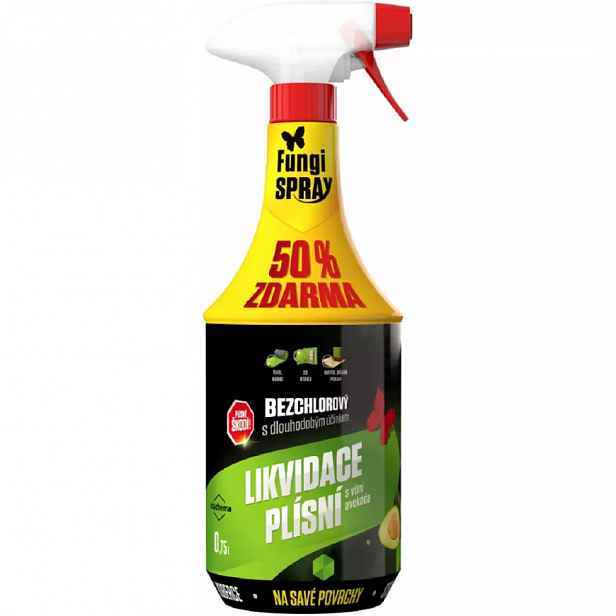 Fungispray bezchlorový avokado dezinfekční přípravek 0,5l + 50%