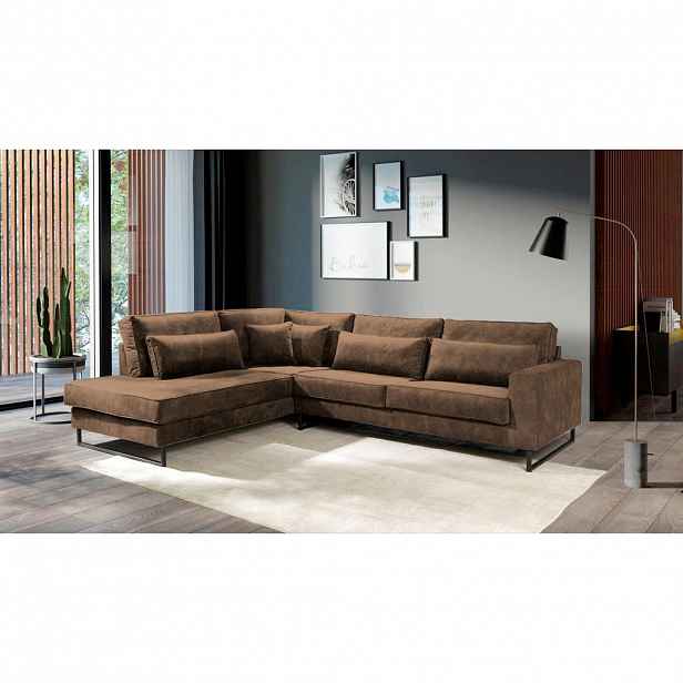 Livetastic ROHOVÁ SEDAČKA, textil, kompozitní dřevo, světle hnědá