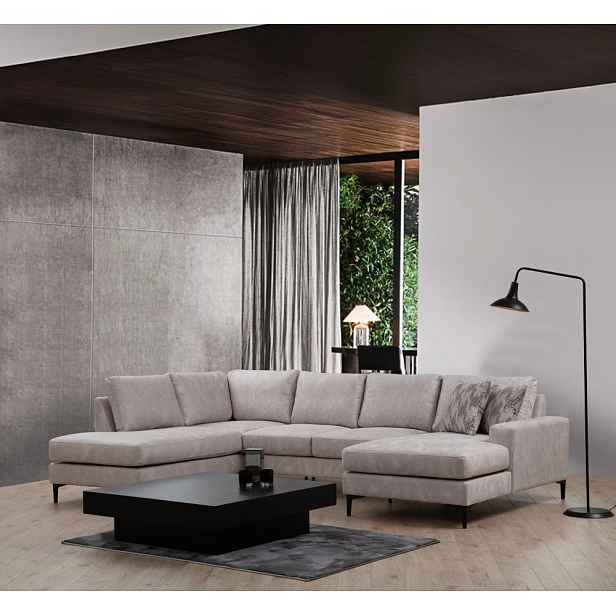 Rohová sedací souprava Porto Corner (EOT-C-02-CHL) - Beige