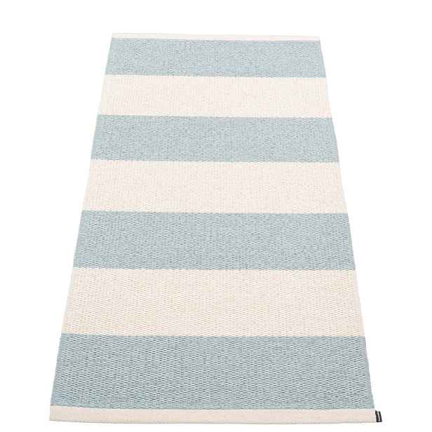 Světle modro-krémový vnitřní a venkovní běhoun 70x150 cm Bob Blue Fog – Pappelina