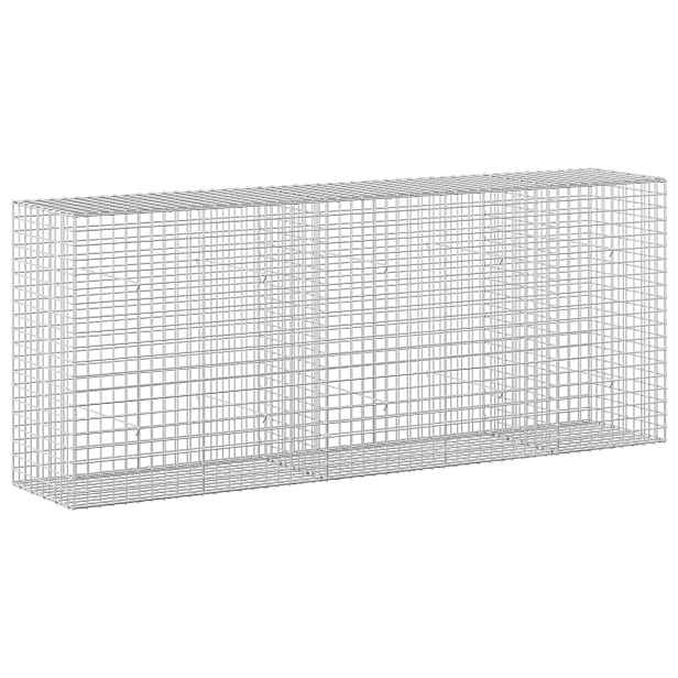 vidaXL Gabion s drátem 5 mm a síťkou 5x5 cm 250x50x100 cm
