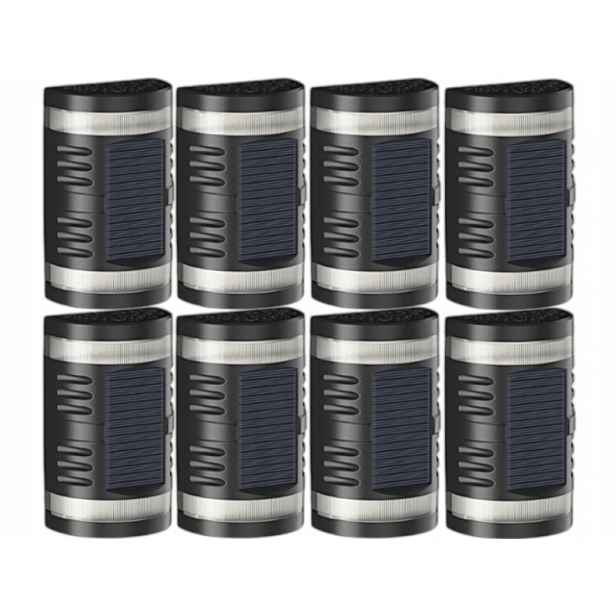 8 x Solární lampa Terasová Led Senzor Den/Noc