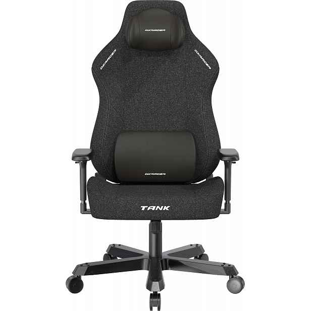 Herní židle DXRacer TANK černá, látková