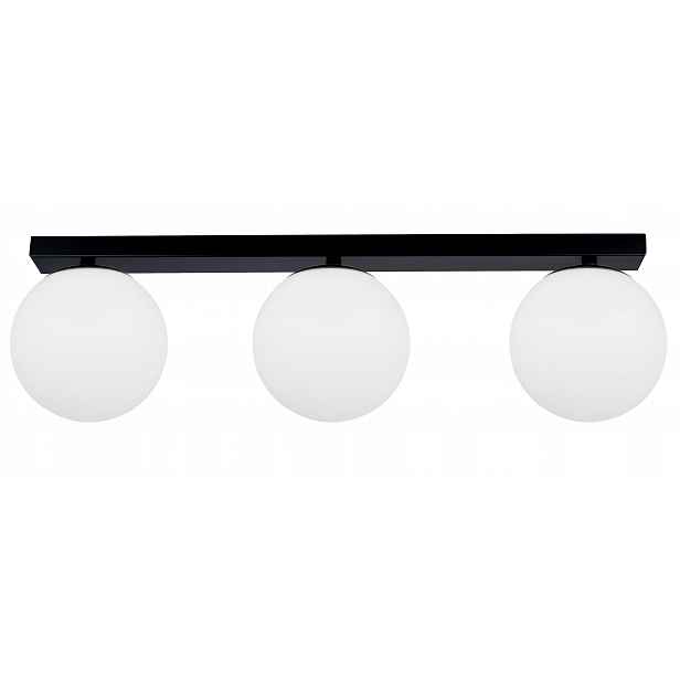 Závěsná Lampa Stropní Svítidlo Stropní Lustr Loft Skleněné Stínidlo Koule Na 3 Led E27