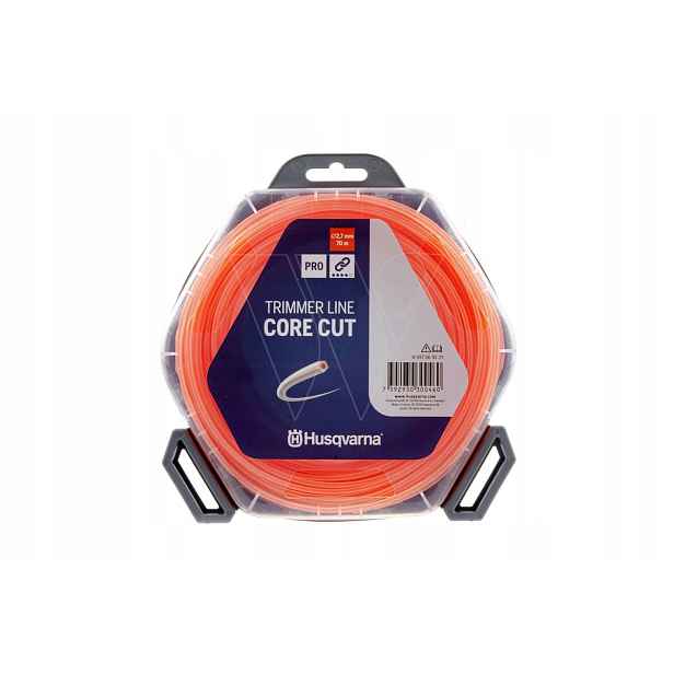 Struna Struna Do Sekaček křovinořezy Husqvarna Corecut 2,7 mm x 70 m Dual Pro Polymer