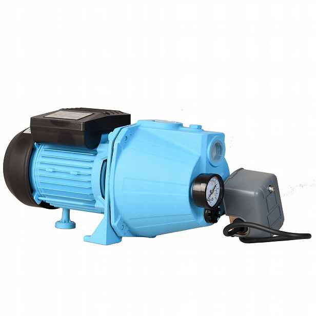Výkonná Sací Pumpa Na Vodu 500 W 50 L/min 3,5 Bar S Příslušenstvím Pro Hydrofor, Sada