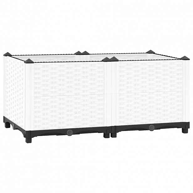 vidaXL Vyvýšený záhon 80 x 40 x 38 cm polypropylen