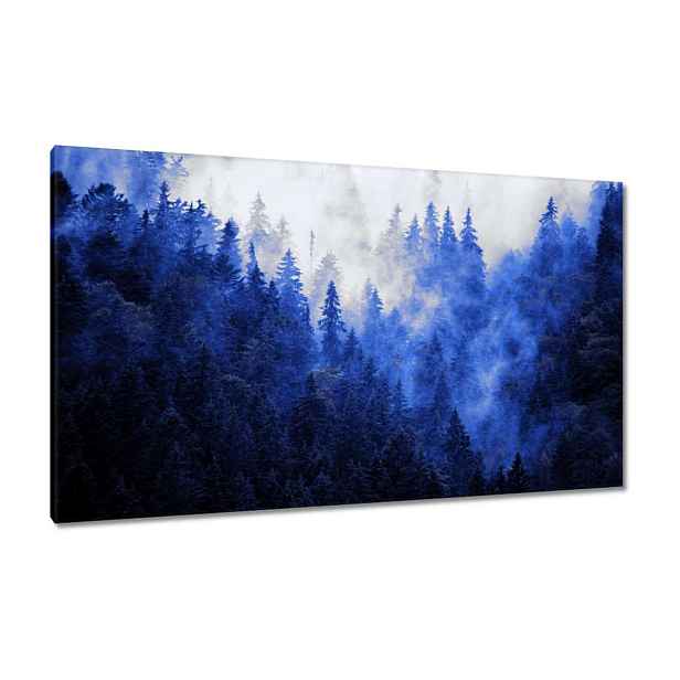 Obrazy 120x70 Modrá krajina Hory