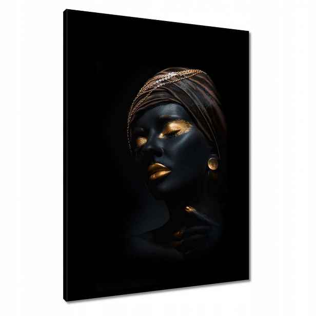 Obrazy 60x80 Zlatý Make-up