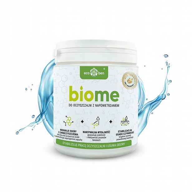Biopřípravek pro čistírny s provzdušňováním, čistička Sbr 0,5 kg