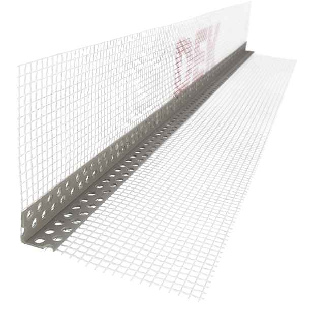 Profil rohový Retek PVC s tkaninou 100 mm 2,5 m