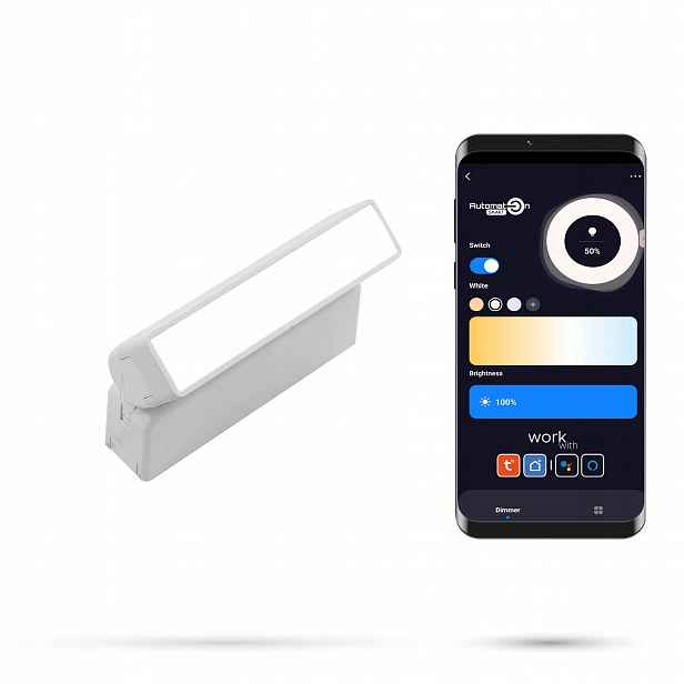 Reflektor Zigbee Tuya Flood Reg 5W ZF5 Slimtrack FiberFLEX 48VDC Bílý