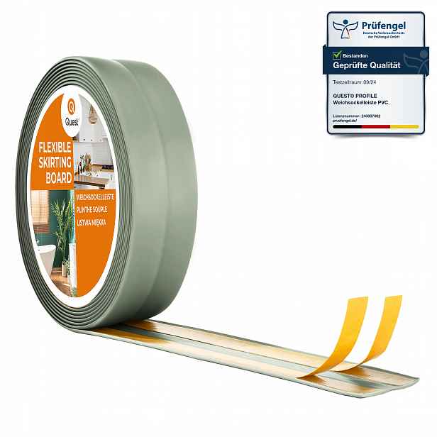 samolepicí dokončovací lišta světle zelená Pvc 10 m 30x30 mm