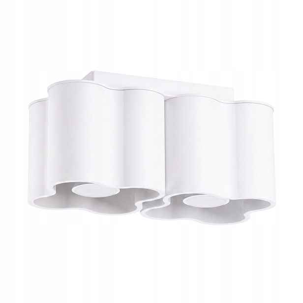 Sollux Lighting dvojitý stropní spot Ovio bílý 2xGU10 10W