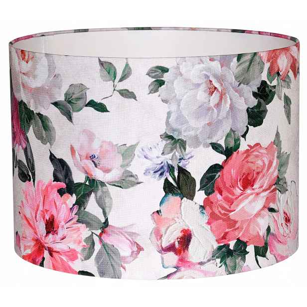 Stínidlo Stínidlo Na Lampu Závěsný válec 20/15 cm E27 Květiny Primavera