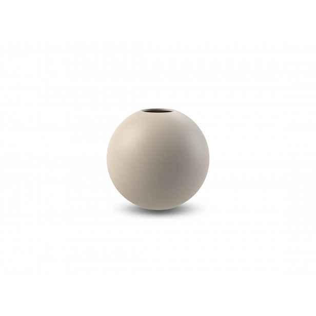 Váza Ball, 8cm, písek - COOEE