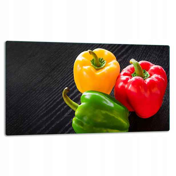 7v1 Skleněná Deska Na Krájení 52x30 Paprika