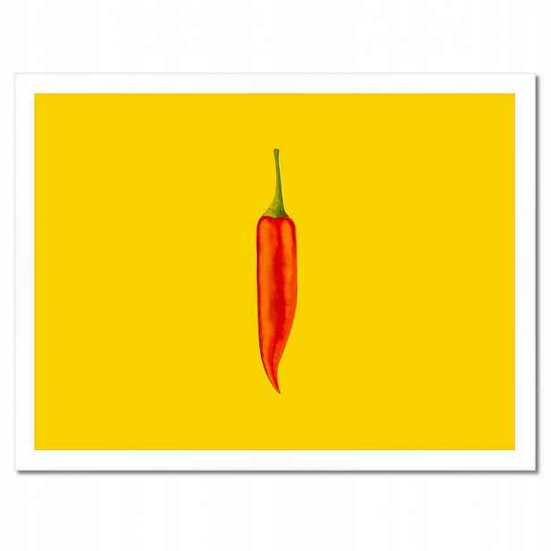 Plakáty v rámu 40x30 Červená chilli paprička