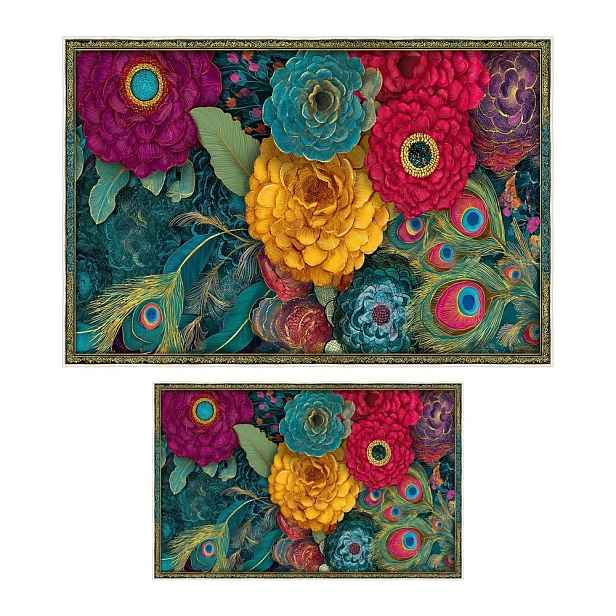 Koupelnové předložky v sadě 2 ks 60x100 cm – Foutastic
