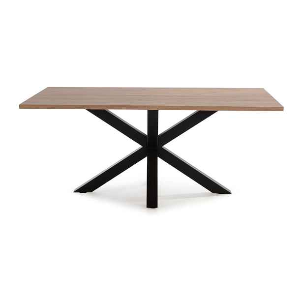 Jídelní stůl s deskou v dubovém dekoru 100x180 cm Comba – Marckeric