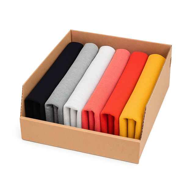 KARTON PAK Úložné boxy na oblečení, organizéry do skříně EKO KARTON 27x40x13 - zkosený