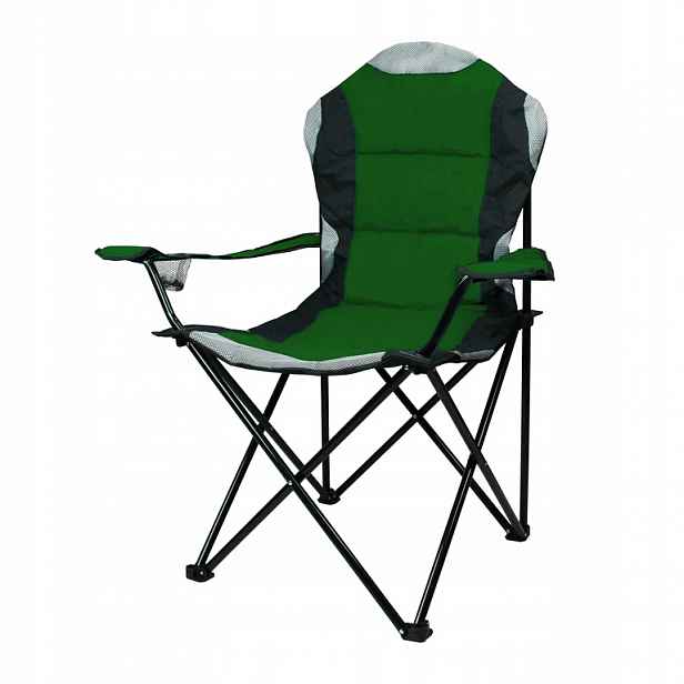 Kempingové křeslo skládací Relax zelené