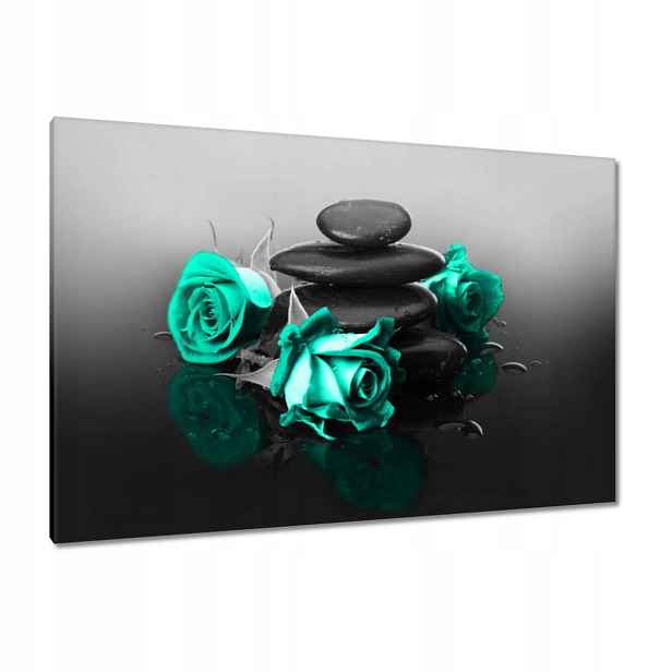 Obrazy 120x80 Mátová růže Spa Wellness