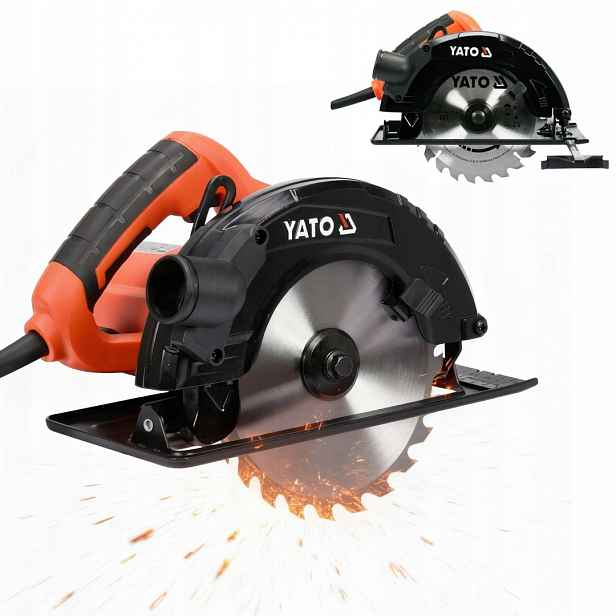 Elektrická Kotoučová Pila Na Dřevo 185 MM 1500 W Yato YT-82152