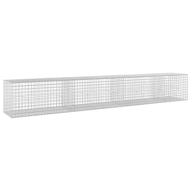 vidaXL Gabion s drátem 5 mm a síťkou 5x5 cm 350x50x50 cm