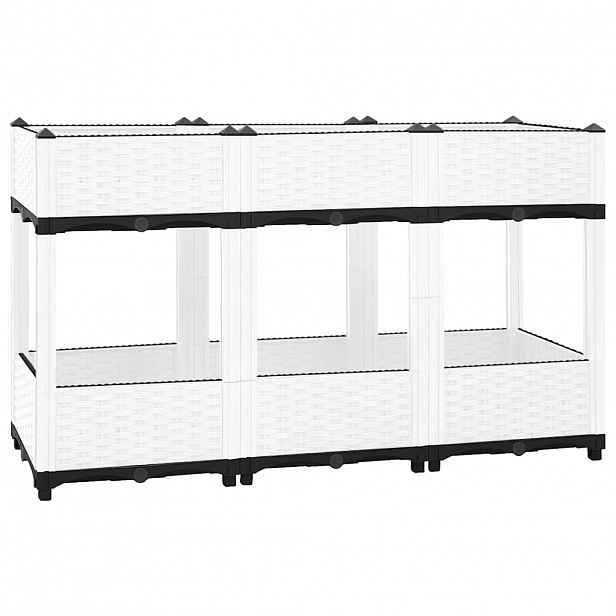vidaXL Vyvýšený záhon 120 x 40 x 71 cm polypropylen