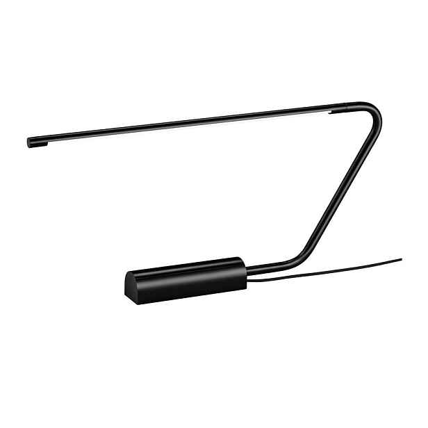 Černá LED stolní lampa (výška 33 cm) Olea – Trio Select