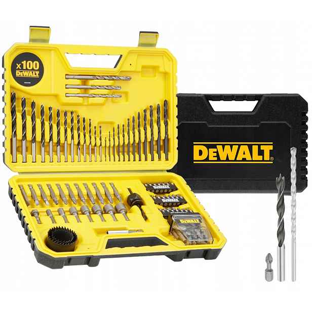DeWALT Sada vrtáků a nástavců 100 ks DT71563