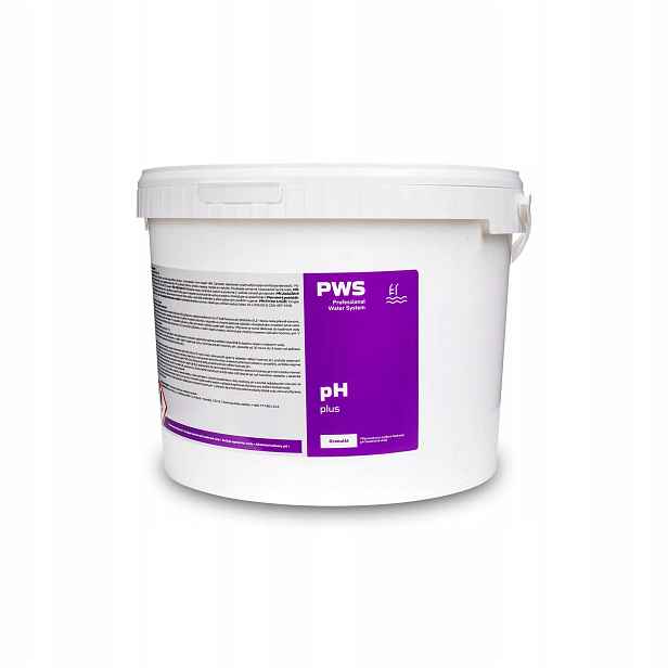 Pws pH plus 10kg pro úpravu pH vody bazénová chemie