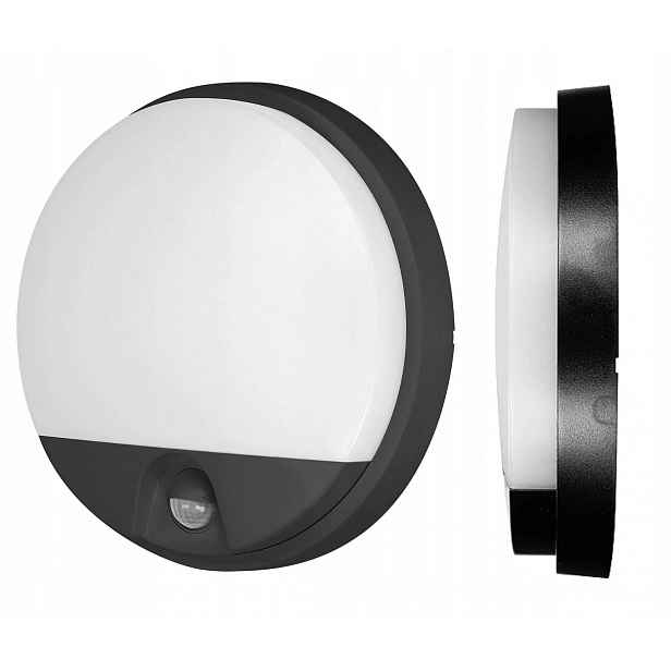 Zahradní svítidlo Pir Led Agat 15W, 4000K, IP54, černé