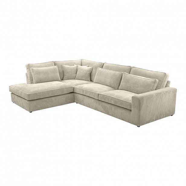 Fedve ROHOVÁ SOFA CAMBO MINI Bez funkce spaní, Krémová