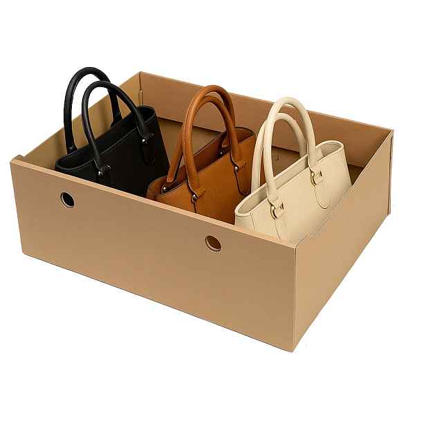 KARTON PAK Úložné boxy na oblečení, organizéry do skříně EKO KARTON 55x40x21cm - zásuvka