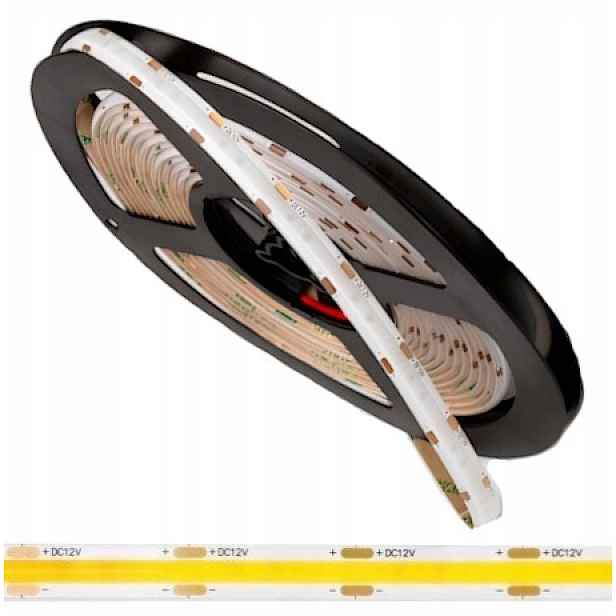 Led pásek Cob 480LED 450W 9W/m Studená bílá 6000K 990lm/m IP20 50m