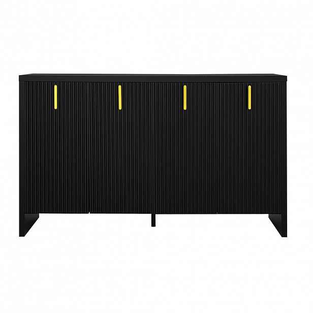 Urban Meuble SIDEBOARD černý 140/38/80 cm