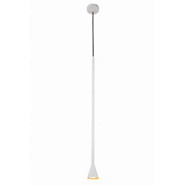 Závěsná lampa lustr tuba bílá Candellux