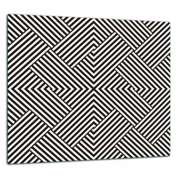 Skleněná Ochranná Deska Panel Lepidlo 65x60 Vzor