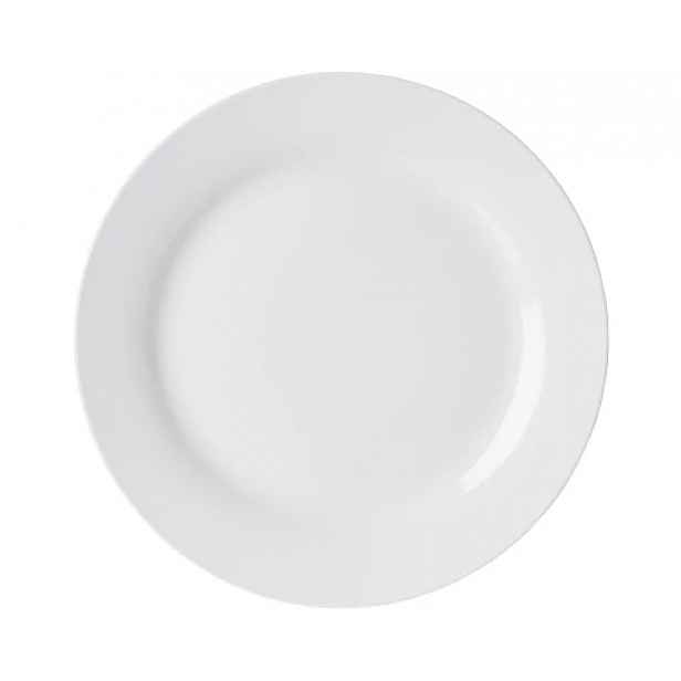 Mělký talíř Bianco 27 cm, bílý