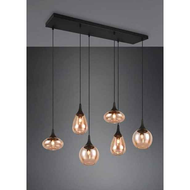Osvětlení Trio Lumina 93x34 cm kov černá mat TR317000613